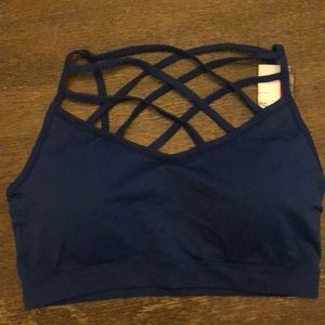 Criss cross bralette